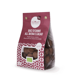 Baci di Dama all’avena e cacao